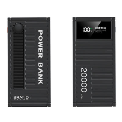 Plastik 20000mAh Power Bank mit Niederspannungsschutz und 22,5W Schnellladung