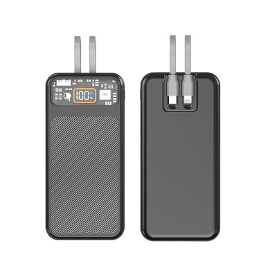 Mobiltelefon-Stromversorgung 10000mAh Wirkkapazität Schnellladung 22,5W Schnellladung unterstützt