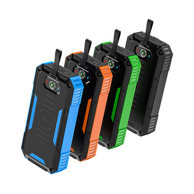 15W Ausgangsleistung Private Form Wireless Charging Solar Power Bank für iPhone 30000mAh