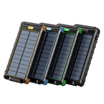Mobiltelefone Geräte 10000mAh Solarenergiebank mit Kompass und 2.1A Ausgang
