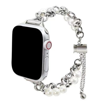 Private Form IWatch 8 7 6 5 4 3 SE Fashion Pearl Belt Smart Watch Strap ohne Uhr