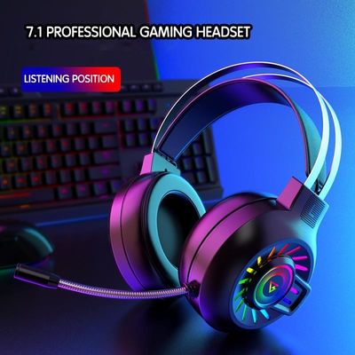 G97 RGB Luminous 7.1 Surround Sound Wired Gaming Headset mit Mikrofon und Lautstärkeregler