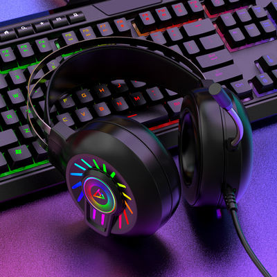 G97 RGB Luminous 7.1 Surround Sound Wired Gaming Headset mit Mikrofon und Lautstärkeregler