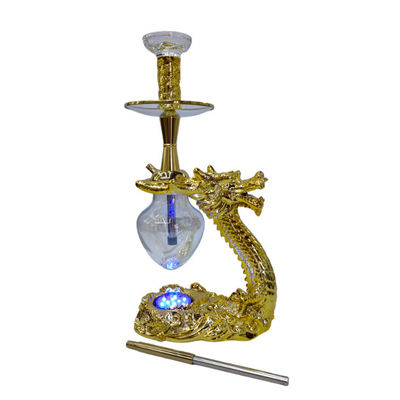 Umweltfreundliche Harz Silber Dragon Hookah Shisha Perfekt zum Teilen und Dekorieren