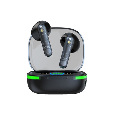 Wasserdichte TWS-Kopfhörer im On-Ear-Stil mit geringer Latenz und transparenten LCD-Display