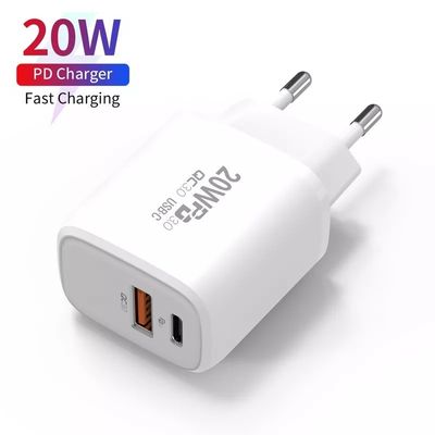 20 W Schnellladestation Steckdose A C Reiseladegerät für Mobiltelefone/Laptops/Projektoren