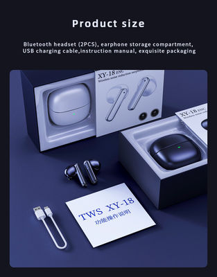 Mini-Kopfhörer für Telefonanrufe und Musik Neueste Zwei-Mikro-ENC-True-Wireless-Kopfhörer