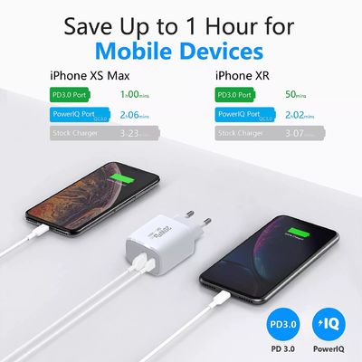 20W PD-Schnellladeadapter für Smart Watch und mehrere Telefone