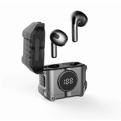 Drahtlose Ohrhörer Hoya HIFI Stereo Blautand im Ohr Ohrhörer mit ENC und LED-Display