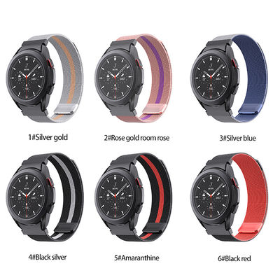 Kompatibles Modell für Samsung Uhr Serie Milanese Magnet Mesh Uhr Gurt Loop Band