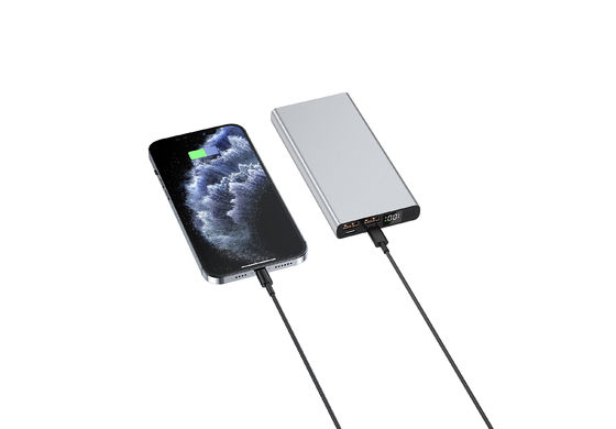 Schnellladung 3.0 22.5W 10000mAh/20000mAh Metallstrombank zum Aufladen mobiler Geräte