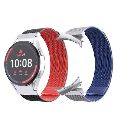304 Edelstahl-Uhrband für Samsung Galaxy Watch 4 6 Farben und 48G Kapazität