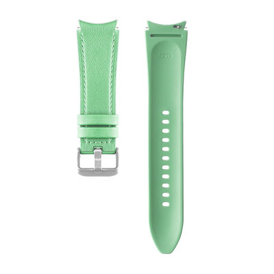 20mm Silicone Leder Uhrenband Retro Ersatz für Samsung Uhren Serie Bandbreite
