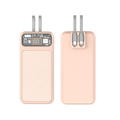 Mobiltelefon-Stromversorgung 10000mAh Wirkkapazität Schnellladung 22,5W Schnellladung unterstützt