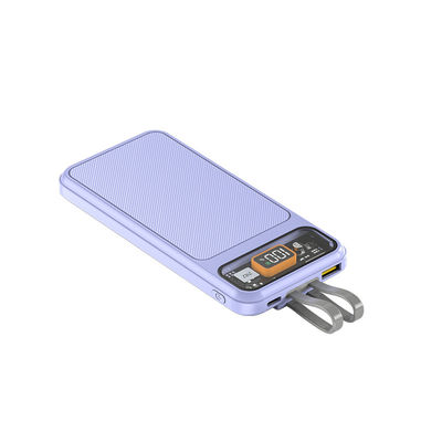 Mobiltelefon-Stromversorgung 10000mAh Wirkkapazität Schnellladung 22,5W Schnellladung unterstützt