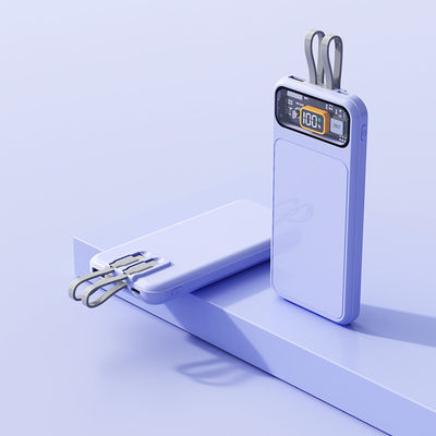 Mobiltelefon-Stromversorgung 10000mAh Wirkkapazität Schnellladung 22,5W Schnellladung unterstützt