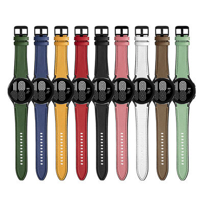 Silikonleder Uhrenbands Designer Smart für Samsung Galaxy Watch 4 100% QC Passed