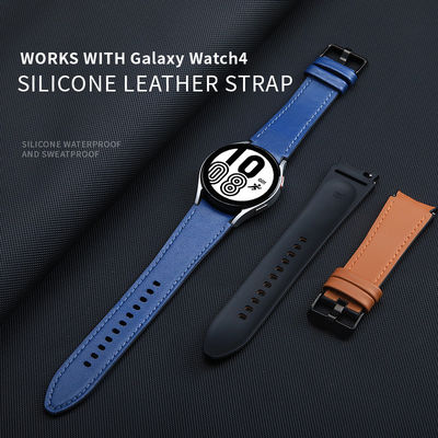 Silikonleder Uhrenbands Designer Smart für Samsung Galaxy Watch 4 100% QC Passed