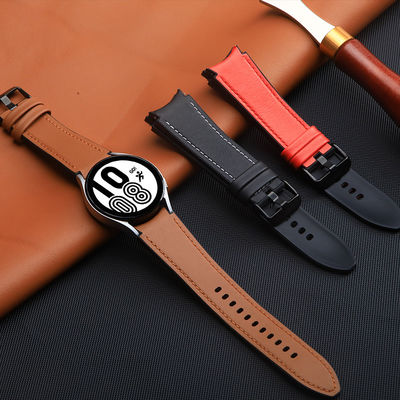 Silikonleder Uhrenbands Designer Smart für Samsung Galaxy Watch 4 100% QC Passed