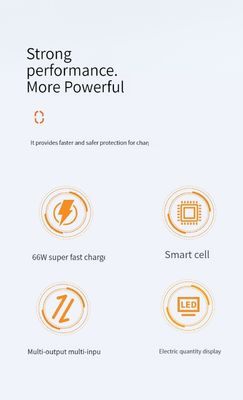PD-Ladegerät Portable Power Station 22,5W 10000mAh für Mobiltelefone Geräte