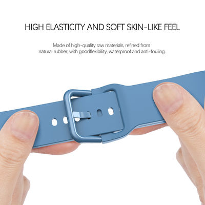 10 Farben Silikon-Uhrband Ersatzgurt für 44mm 40mm SamSung GaLaxy Watch 5