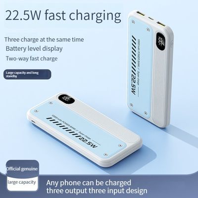 10000mAh Power Bank 22,5W Schnellladestation für Mobiltelefone im Freien