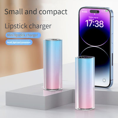 10W Portable Power Bank für Telefon Ultra Dünn Schnellladender Batterie Ladegerät 2.1A Geschenk