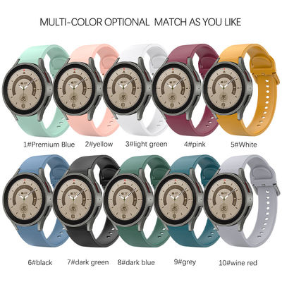 10 Farben SamSung Original Saphir Silikon Uhrenband für Männer und Frauen OEM ODM