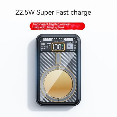 Personalisiertes Logo 15W Wireless Power Bank 10000mah Magnetisch 22,5W Für Iphone
