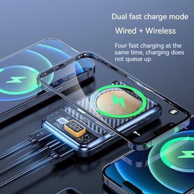 Personalisiertes Logo 15W Wireless Power Bank 10000mah Magnetisch 22,5W Für Iphone