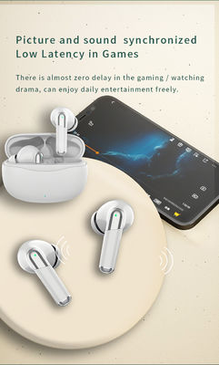 Drahtloses TWS-Gaming-Headset mit 4 Mikrogramm geringer Latenz ANC ENC Digital Display Private Mold