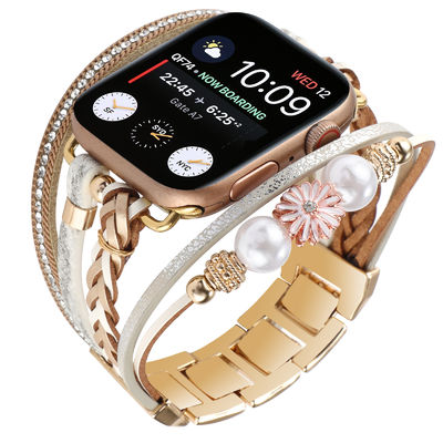 DHL.UPS.FEDEX.EMS Trendy Zou Chrysanthemum Dekorativ Smart Watch Band
