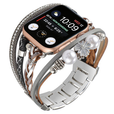 DHL.UPS.FEDEX.EMS Trendy Zou Chrysanthemum Dekorativ Smart Watch Band