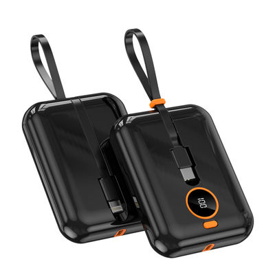 Typ C Ausgangsoberfläche Portable 10000mAh Power Bank für Ladegeräte im Freien
