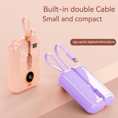 Typ C Ausgangsoberfläche Portable 10000mAh Power Bank für Ladegeräte im Freien