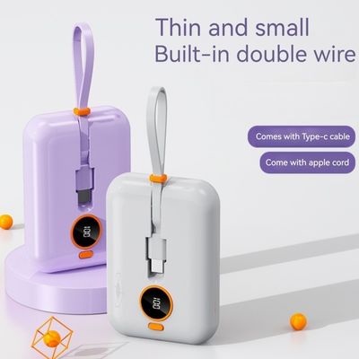 Typ C Ausgangsoberfläche Portable 10000mAh Power Bank für Ladegeräte im Freien