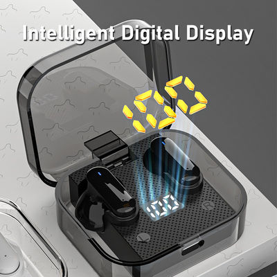Drahtloses Musik-Gaming-Headset mit Digital Display und transparenter Hülle mit geringer Latenz 2024