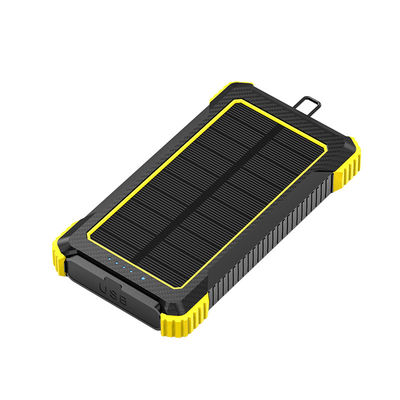 Wireless Output 5W Solar Power Bank 2.1A Ausgang 10000mAh für iPhone 15 Außenladung