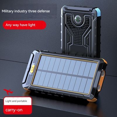 ABS Compass Solar Power Bank 10000mAh für das Laden im Freien und in Notfällen