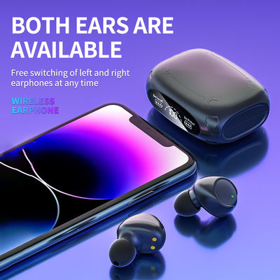 Wireless Stereo Headset mit großflächiger Geräuschunterdrückung 30 Stunden Spielzeit TWS V5.3