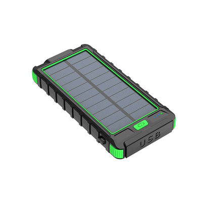Micro USB-Eingabeoberfläche 10000 mAh Powerbank mit Kompass und Solarstromversorgung
