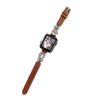 38mm Bandbreite Lederband Uhrenband für iWatch Luxury Design
