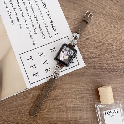 38mm Bandbreite Lederband Uhrenband für iWatch Luxury Design
