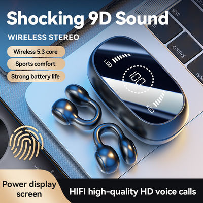 HiFi-Stereo-Knochenleitung True Wireless-Ohrhörer mit 20 cm Ladekabel und Mikrofon