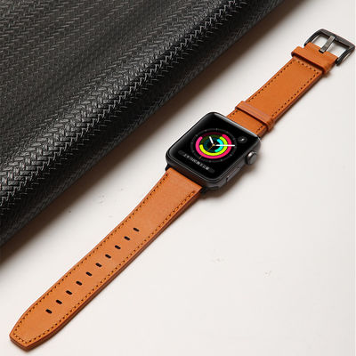 Echtes Leder Smart Watch Gürtel für iWatch 38mm 40mm 42mm 44mm 45mm 100%