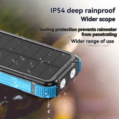 Wireless 15W/USB 22,5W Ausgang Solarstrombank 20000mAh für Mobiltelefone Smartphones