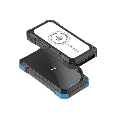 Unterstützung der schnellen Aufladung 3A Ausgang 22,5W Solarstrombank für Smartphones 20000mAh