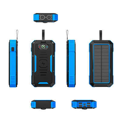 Wireless Charging Outdoor Power Bank 30000mAh mit 22,5W Solarpanel und hoher Kapazität