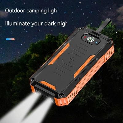 Wireless Charging Outdoor Power Bank 30000mAh mit 22,5W Solarpanel und hoher Kapazität