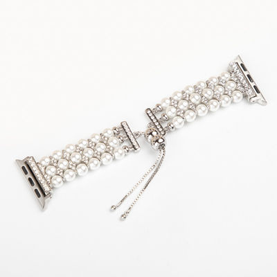 Funktion Modische Uhr Gürtel Perlen Apple Watch Bands für iWatch Serie 8 7 6 5